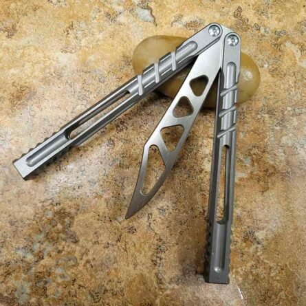 TheOne Hammer Designs BRS Latchless Channel Alpha Beast (CHAB) Balisong - Image 3
