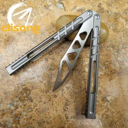 TheOne Hammer Designs BRS Latchless Channel Alpha Beast (CHAB) Balisong