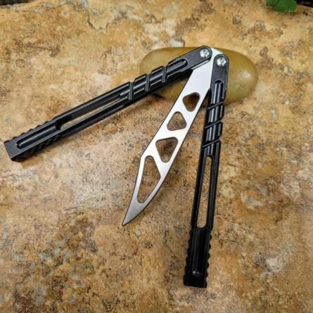 TheOne Hammer Designs BRS Latchless Channel Alpha Beast (CHAB) Balisong - Image 4