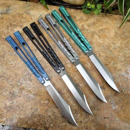 TheOne Hammer Designs BRS Latchless Channel Alpha Beast (CHAB) Balisong - Image 6