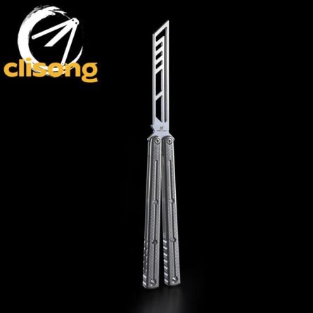 Armed Shark Titanium Krake Raken (Kraken) V3 Balisong - Image 13