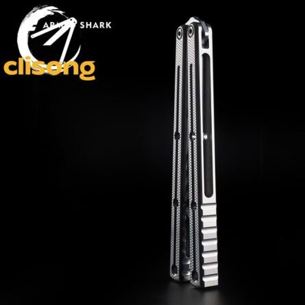 Armed Shark Titanium Krake Raken (Kraken) V3 Balisong - Image 10