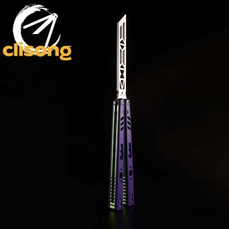 Armed Shark Aluminum Channel BRS Replicant (REP) Balisong - Image 5