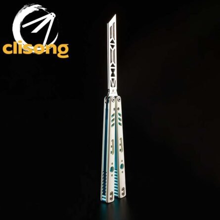 Armed Shark Aluminum Channel BRS Replicant (REP) Balisong - Image 4