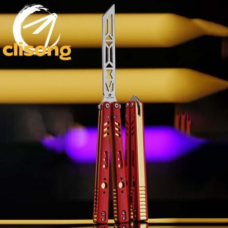 Armed Shark Aluminum Channel BRS Replicant (REP) Balisong - Image 3