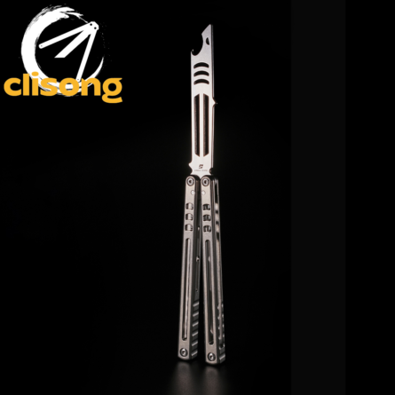 Armed Shark Madko Balisong Titanium Handle - Image 3
