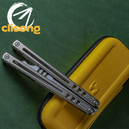 Armed Shark Madko Balisong Titanium Handle - Image 6