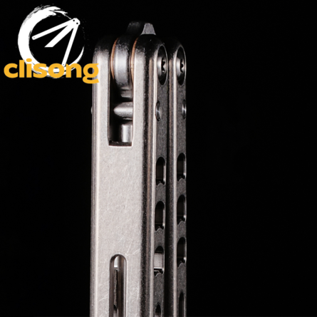 Armed Shark Madko Balisong Titanium Handle - Image 7
