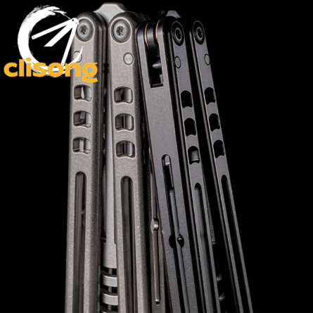 Armed Shark Madko Balisong Titanium Handle - Image 9