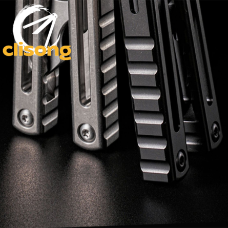 Armed Shark Madko Balisong Titanium Handle - Image 10