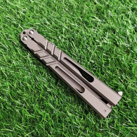 Baliplus BRS Channel Alpha Beast Titanium Balisong - Image 7