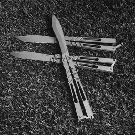 Baliplus BRS Channel Alpha Beast Titanium Balisong