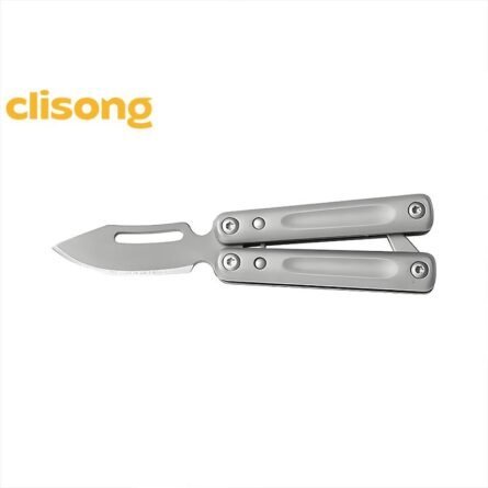 Mini Balisong Keychain - Portable Pocket Knife - Image 3