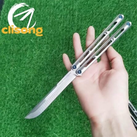 NEW Baliplus Titanium Tsunami V4 Balisong - Image 3