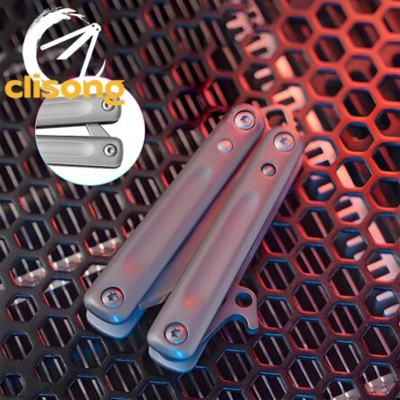 Mini Balisong Keychain - Portable Pocket Knife - Image 5