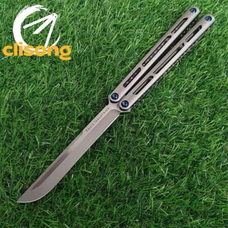 NEW Baliplus Titanium Tsunami V4 Balisong