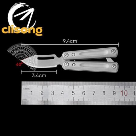 Mini Balisong Keychain - Portable Pocket Knife - Image 9
