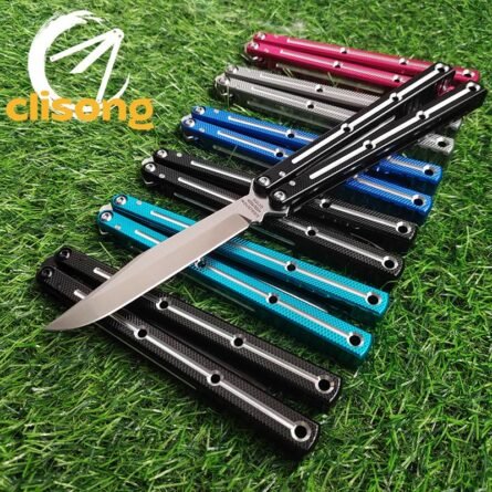 New Baliplus Krake Raken (Kraken) V3 Grooved Edition Balisong - Image 11