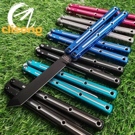 New Baliplus Krake Raken (Kraken) V3 Grooved Edition Balisong - Image 13