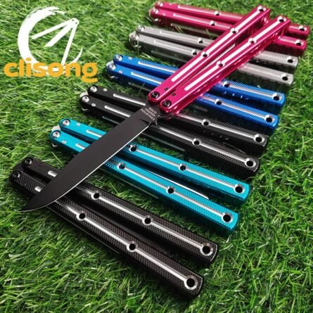 New Baliplus Krake Raken (Kraken) V3 Grooved Edition Balisong - Image 10