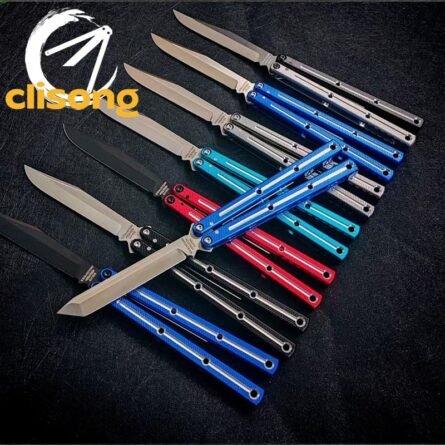 New Baliplus Krake Raken (Kraken) V3 Grooved Edition Balisong - Image 22