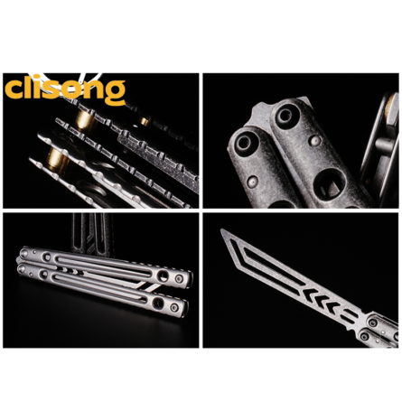 ARMED SHARK Danger Wanderer Original Balisong - Image 10