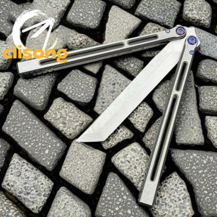 NEW Yuppie Telesto Titanium Balisong - Image 8