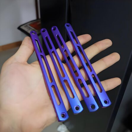 Custom Titanium Balisong Anodization Service