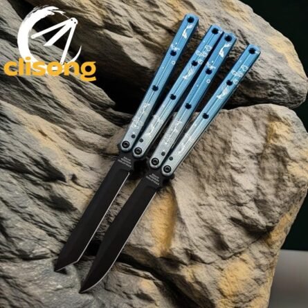 Blue River Kraken Balisong Clone - Image 3