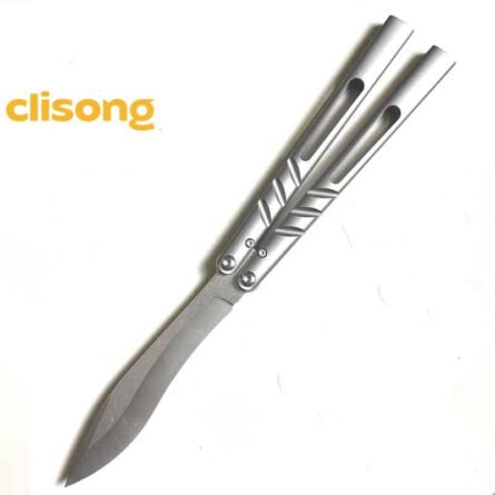 Titus BRS Latchless Titanium Channel Alpha Beast (CHAB) Balisong - Image 15