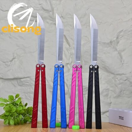 Titus Barebones 7075 aluminum Balisong - Image 8