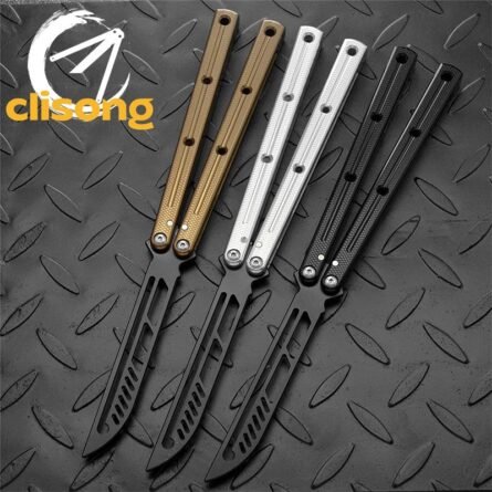 SF Krake Raken V2.5 Balisong Trainer with Glossy Coating