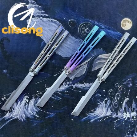 Banshu Chioni Titanium Handle Balisong