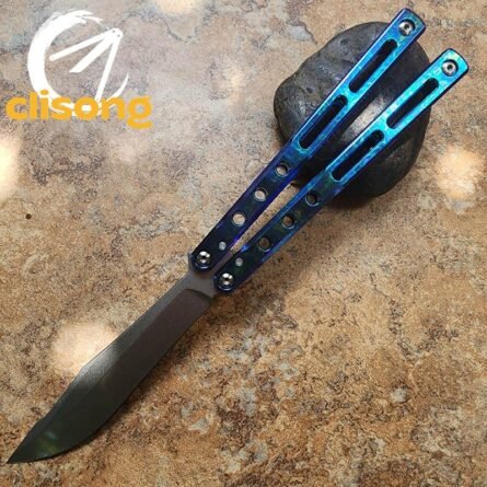 Theone Regime Balisong Clone Titanium Handle - Image 22