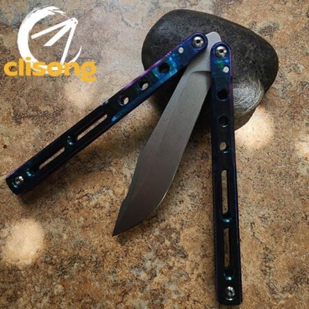 Theone Regime Balisong Clone Titanium Handle - Image 24