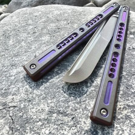 Zunmade Solo Balisong Clone Titanium alloy-handle Balisong - Image 9