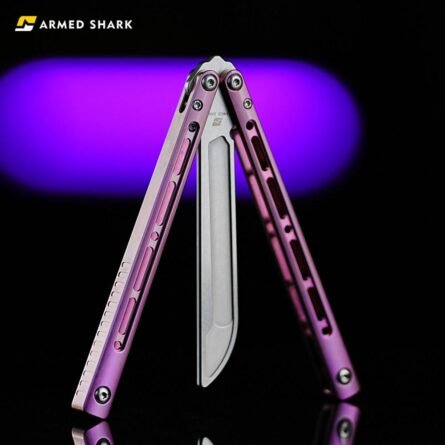 ARMED SHARK MASHIN Balisong Titanium Handle - Image 2
