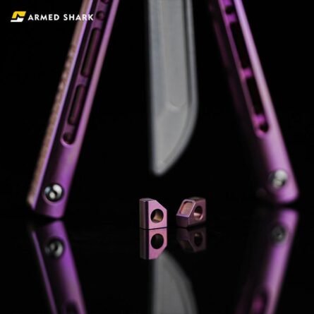 ARMED SHARK MASHIN Balisong Titanium Handle - Image 3